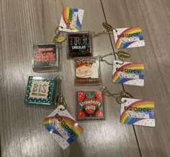 チロルチョコ キーホルダー 5個セット