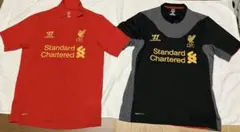 [希少] リバプールFC Home & Away ユニフォームセット12-13期