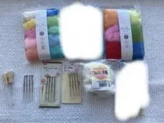 ばら売り可能）羊毛フェルト　セット　おまけつき