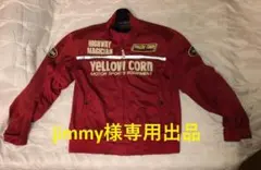 YELLOW CORN メッシュジャケット 赤