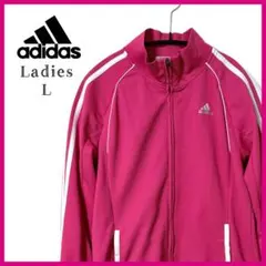 【古着】y2k adidas トラックジャケット ジャージ スリーラインロゴ L