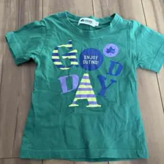 LOGOS キッズ Tシャツ グリーン 110cmのサムネイル