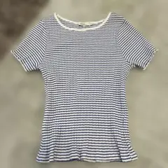 earthボーダーTシャツ