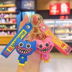 2点セット ハギーワギー キーホルダー プレイタイム キーリング ミニフィギュア