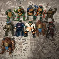 ミュータントタートルズ × ハローキティ フィギュア 4体セット　TMNT ミュータントタートルズ × ハローキティ フィギュア 4体セット TMNT
