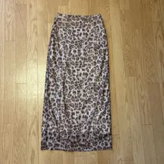 ❤︎SHEIN❤︎レオパード柄 ロングスカート❤︎のサムネイル