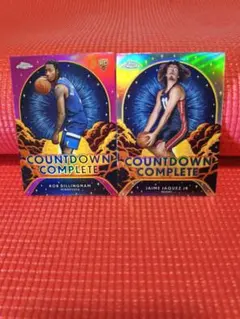 Topps Chrome Basketball　カウントダウン2枚セット