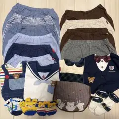 ミキハウス　ダブルB　ホットビスケッツ　20点セット　70〜90cm