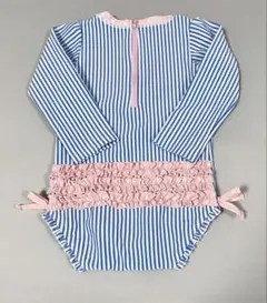 RuffleButts ラッフル バッツ　　長袖ラッシュガード ワンピース水着
