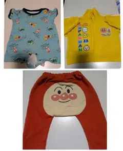 70 80 アンパンマン 子供服 セットアップ まとめ売り