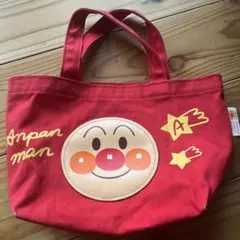 アンパンマン トートバッグ 赤