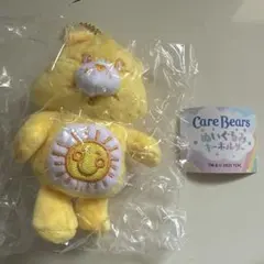 ケアベア　care bears ぬいぐるみ　キーホルダー　黄色　イエロー
