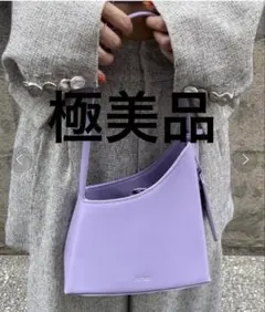 Amer VINTAGE アメリ ショルダーバック　パープル　アシンメトリーのサムネイル