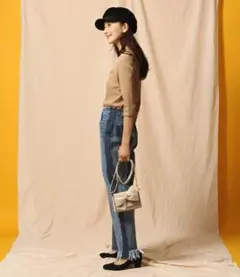 niko and...デニムリメイクホズパンツ(新品)