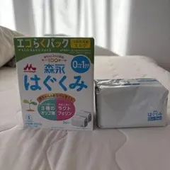 森永 はぐくみ エコらくパック 詰め替え用 400g 3個