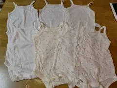 ユニクロ　西松屋　ボディスーツ　メッシュ　キャミ　7枚　80