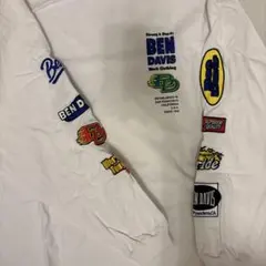 BEN DAVIS ロングスリーブTシャツ ホワイト
