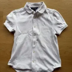 Polo Ralph Lauren 半袖シャツ M ホワイト8-10