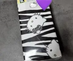 新品♡hello kitty 掛け布団カバー　シングル　ゼブラ　キティ　ギャル