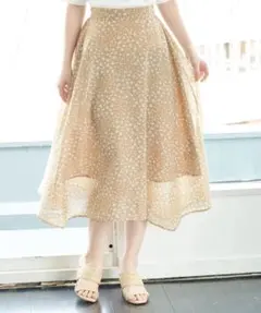 ロペピクニック　花柄スカート