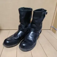 90s 00s NEW ROCK レザーブーツ ブラック archive - メルカリ