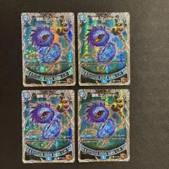 デュエルマスターズ　堕呪　ゴンパドゥ　銅トレジャー　4枚セット