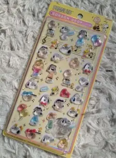 PEANUTS BONBON DROP スヌーピーシール