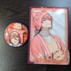 にじさんじ　セラフ・ダズルガーデン　缶バッジ・ポストカード