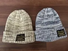 ニット帽 2色セット　ブランシェス