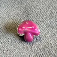 Pandora きのこ　ピンク　チャーム　パンドラ