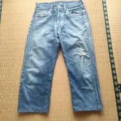 Levi's 501XX デニム W32 ボタン裏555　バレンシア工場のサムネイル