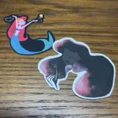 ディズニープリンセス アリエル ステッカー シール