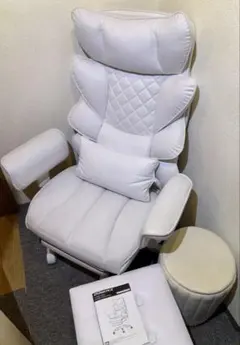 【美品】Dowinx ゲーミングチェア ホワイトLS-66BG1配送or引き取り