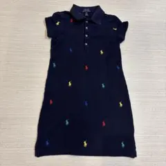 Polo Ralph Lauren ネイビー 半袖ワンピース サイズ130（7）のサムネイル