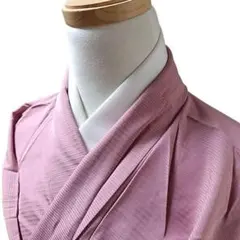 ☆専用☆未使用品 絽 色無地 灰紫 一ツ紋 身丈160.5cm 夏着物正絹