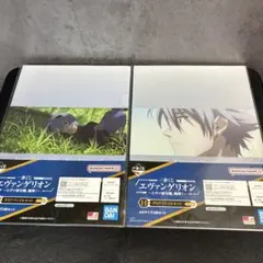 一番くじ エヴァンゲリオン クリアファイルセット H賞　カオル　レイ　加持のサムネイル