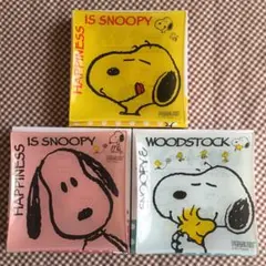 スヌーピー ガラスプレート 全3種セット 皿 プレート ローソン 大皿