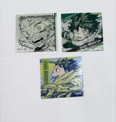 僕のヒーローアカデミア　原画展　スクエアステッカーコレクション　緑谷出久