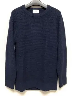 EDIFICE 417 ニット セーター M ネイビー Navy 紺色 knitのサムネイル