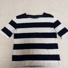 ボーダー柄 半袖Tシャツ カットソー