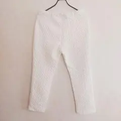 ✨ミセス✨ホワイト キルティング スキニーパンツ 3L(日本被服工業組合連合会)