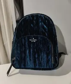 kate spade　ベロアリュック