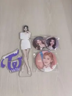 TWICE サナ　缶バッジ　アクスタ　まとめ売り