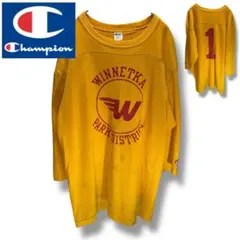 チャンピオン　80S トリコタグ前期　フットボールシャツ　50/50 サイズM