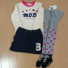 ミキハウス ダブルB 90㎝ セット