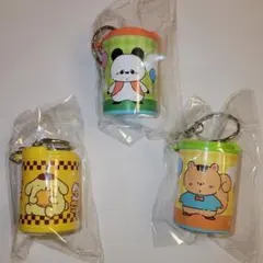 Sanrio コインケース500円玉100円玉コインシリンダーコインホルダー3個