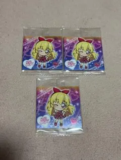 にふぉるめーしょん アイカツ！ シールウエハース 星宮いちご 3枚セット