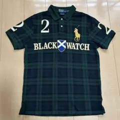 POLO RALPH LAUREN ビッグポニー ブラックウォッチ ポロシャツ