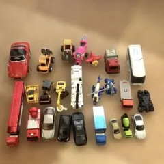 【まとめ売り】トミカ・ミニカー 24点セット！はたらく車・スポーツカー・バス