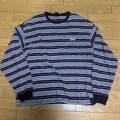 SANTA CRUZ 長袖カットソー マルチボーダー XL